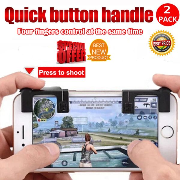 1 пара smartphone mobile gaming trigger кнопка ручка пожарной кнопка управления для pubg
1 пара smartphone mobile gaming trigger кнопка ручка пожарной кнопка управления для pubg