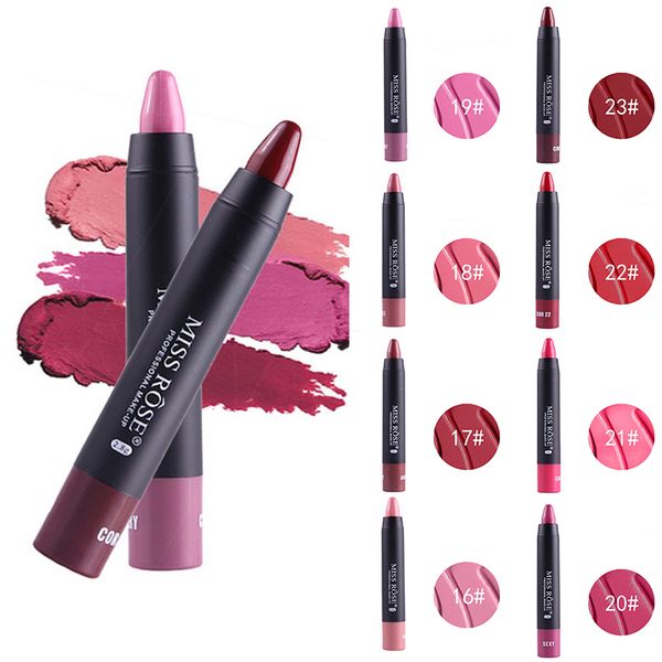 miss rose women lipstick moisturizer matte lipsticks cosmetic professional moisturizing lip sticks for beauty makeup accessories
miss rose women lipstick moisturizer matte lipsticks cosmetic professional moisturizing lip sticks for beauty makeup accessories