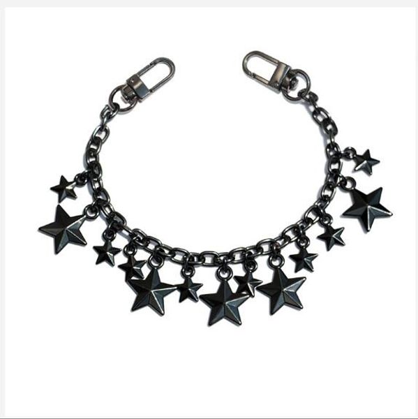1 pieces bags handbags hardware accessories metal handbags star pendant 29cm chain decoration buckle, Black
1 pieces bags handbags hardware accessories metal handbags star pendant 29cm chain decoration buckle, Black