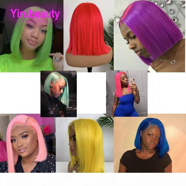 brazilian virgin hair bob wig 13x4 lace front wigs yellow red blue orange pink peruvian malaysian lace front human hair wigs 12-16inch, Black;brown
brazilian virgin hair bob wig 13x4 lace front wigs yellow red blue orange pink peruvian malaysian lace front human hair wigs 12-16inch, Black;brown