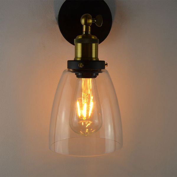 adjustable vintage wall lamp led clear glass wall lights retro sconce bedroom living room lights stairs corridor aisle e27
adjustable vintage wall lamp led clear glass wall lights retro sconce bedroom living room lights stairs corridor aisle e27