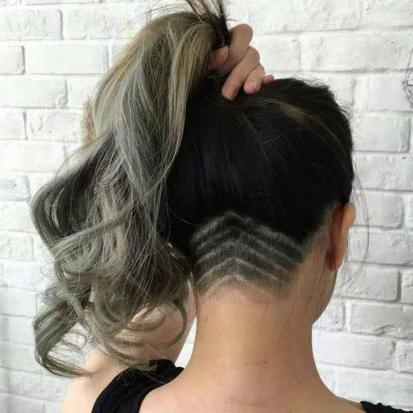 silver grey human hair ponytail hairpiece for women lady body wave curly drawstring women ponytail hair extension real brazilian human hair, Black
silver grey human hair ponytail hairpiece for women lady body wave curly drawstring women ponytail hair extension real brazilian human hair, Black