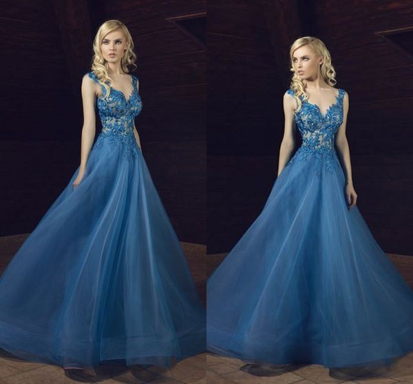 2019 Elegant Evening Dresses V Neck Sleeveless Prom Gowns With Applique Custom Made Formal Special Occasion Party Dresses robes de soirée
2019 Elegant Evening Dresses V Neck Sleeveless Prom Gowns With Applique Custom Made Formal Special Occasion Party Dresses robes de soirée