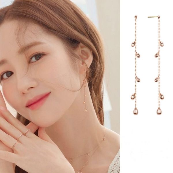korean tv star temperament long tassel dangle earrings for women 2019 simple design jewellery party gift girls metal earring, Silver
korean tv star temperament long tassel dangle earrings for women 2019 simple design jewellery party gift girls metal earring, Silver