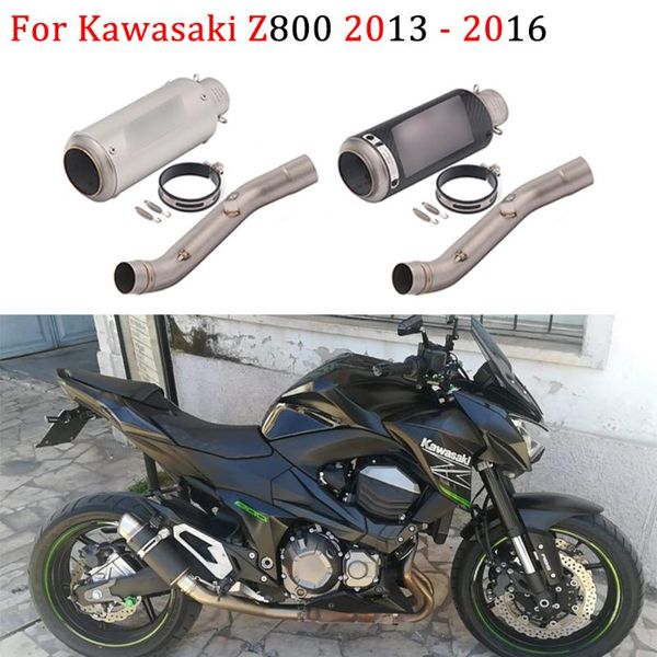 motorcycl exhaust slip on for z800 2013 - 2016 z 800 carbon fiber muffler escape modified connection middle link pipe
motorcycl exhaust slip on for z800 2013 - 2016 z 800 carbon fiber muffler escape modified connection middle link pipe