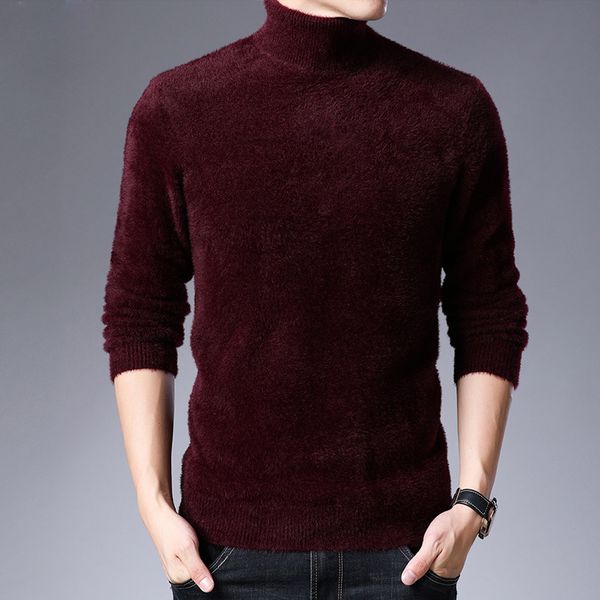new winter sweater turtleneck men sweaters thick wool knitted male pullovers fashion casual men knitwear imitation mink sweater, White;black
new winter sweater turtleneck men sweaters thick wool knitted male pullovers fashion casual men knitwear imitation mink sweater, White;black
