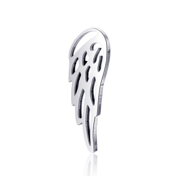 10pcs wholesale angel wing charms round fashion real stainless steel wing pendant without chain for diy jewelry making, Silver
10pcs wholesale angel wing charms round fashion real stainless steel wing pendant without chain for diy jewelry making, Silver