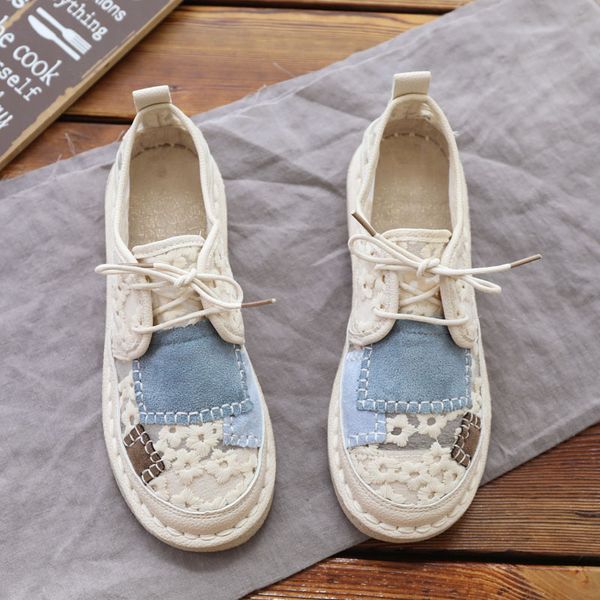 lace mesh soft bottom student casual flats mori girl literary retro flat shoes handmade comfort breathable women single shoes, Black
lace mesh soft bottom student casual flats mori girl literary retro flat shoes handmade comfort breathable women single shoes, Black