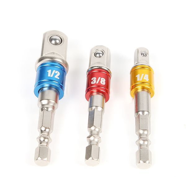drill driver adapter for hex driver with hex shank square drill bar extension set 1/4 "3/8" 1/2 bit set 3pc
drill driver adapter for hex driver with hex shank square drill bar extension set 1/4 "3/8" 1/2 bit set 3pc