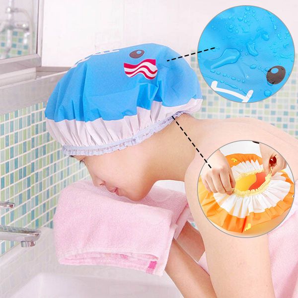bath accessory set cartoon shower cap hat for baths spa women girls hair bathroom accessories salle de bain badkamer
bath accessory set cartoon shower cap hat for baths spa women girls hair bathroom accessories salle de bain badkamer