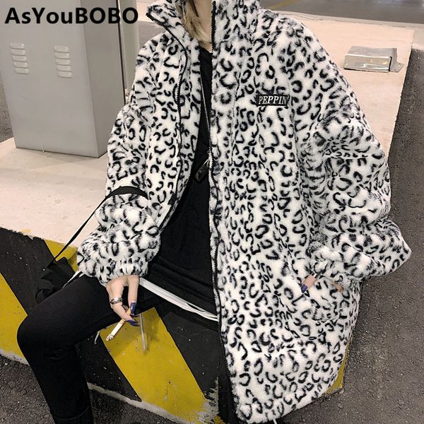 harajuku vintage warm old school korean style white leopard fuzzy oversize loose zipper winter coat yq-1102, Black
harajuku vintage warm old school korean style white leopard fuzzy oversize loose zipper winter coat yq-1102, Black