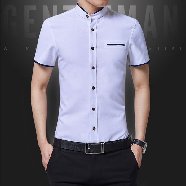 2020 new arrival brand men's summer business shirt short sleeves turn-down collar tuxedo shirt men shirts big size 5xl, White;black
2020 new arrival brand men's summer business shirt short sleeves turn-down collar tuxedo shirt men shirts big size 5xl, White;black