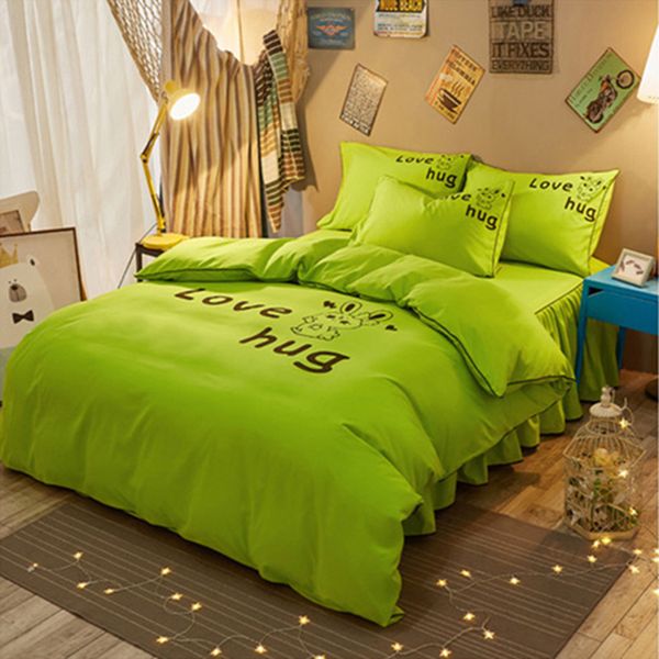 solid printed bedspread double bed linen 4 pieces sanding soft bedding and bed sets korean simple style bedsheet set candy color
solid printed bedspread double bed linen 4 pieces sanding soft bedding and bed sets korean simple style bedsheet set candy color