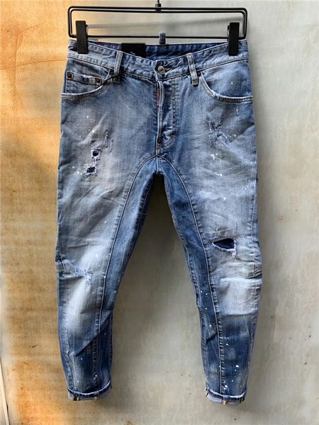 new arrival fashion casual d2 mens skinny stretch jeans distressed ripped slim fit jeans trousers skateboarding brand male denim pants t83, Blue
new arrival fashion casual d2 mens skinny stretch jeans distressed ripped slim fit jeans trousers skateboarding brand male denim pants t83, Blue