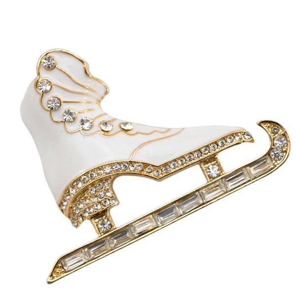 vintage crystal ice skate skating pin brooch fashion jewelry for women dress shirt accessories 3d white, Gray
vintage crystal ice skate skating pin brooch fashion jewelry for women dress shirt accessories 3d white, Gray