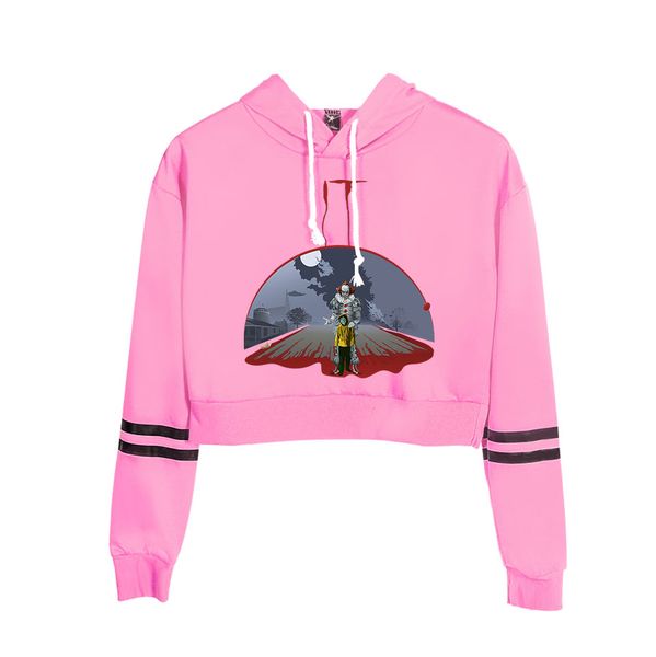 it chapter 2 navel hoody women 2019 aikooki fashion print popular sweatshirts it chapter 2 high waist hoody pink casual, Black
it chapter 2 navel hoody women 2019 aikooki fashion print popular sweatshirts it chapter 2 high waist hoody pink casual, Black