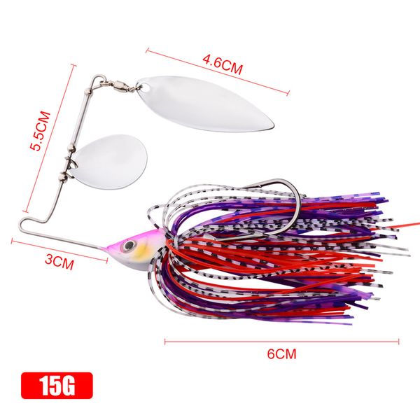 double willow blade spinnerbaits lead bait 10g 20g 30g realistic head premium silicone skirting jigs buzz bait
double willow blade spinnerbaits lead bait 10g 20g 30g realistic head premium silicone skirting jigs buzz bait