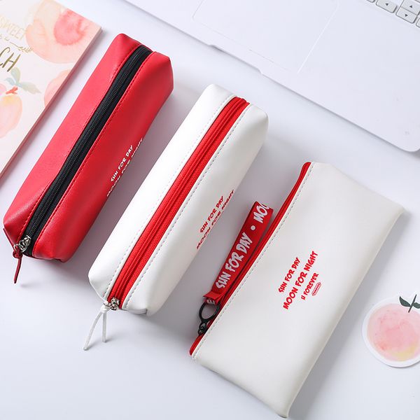 korean version simple creative pencil bag student stationery box large capacity stationery bag girl lovely pencil case
korean version simple creative pencil bag student stationery box large capacity stationery bag girl lovely pencil case