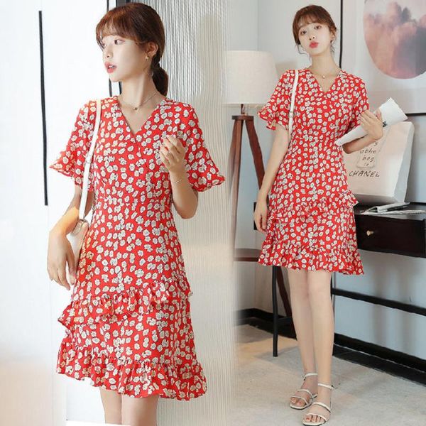2020 summer daisy print chiffon sundress vintage elegant plus size runway mini dresses women bodycon party vestidos, Black;gray
2020 summer daisy print chiffon sundress vintage elegant plus size runway mini dresses women bodycon party vestidos, Black;gray