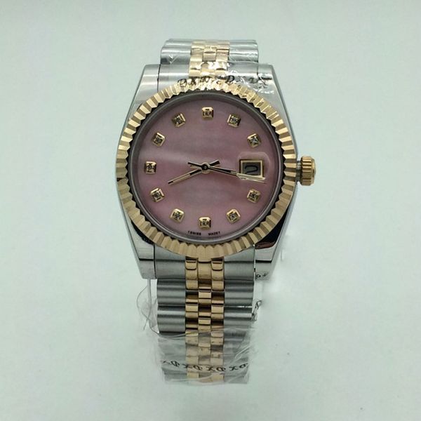 classic mens watches 36mm quartz automatic calendar gold bracelet ladies wristwatches 32mm diamond luxury women designer watch couples style, Slivery;brown
classic mens watches 36mm quartz automatic calendar gold bracelet ladies wristwatches 32mm diamond luxury women designer watch couples style, Slivery;brown