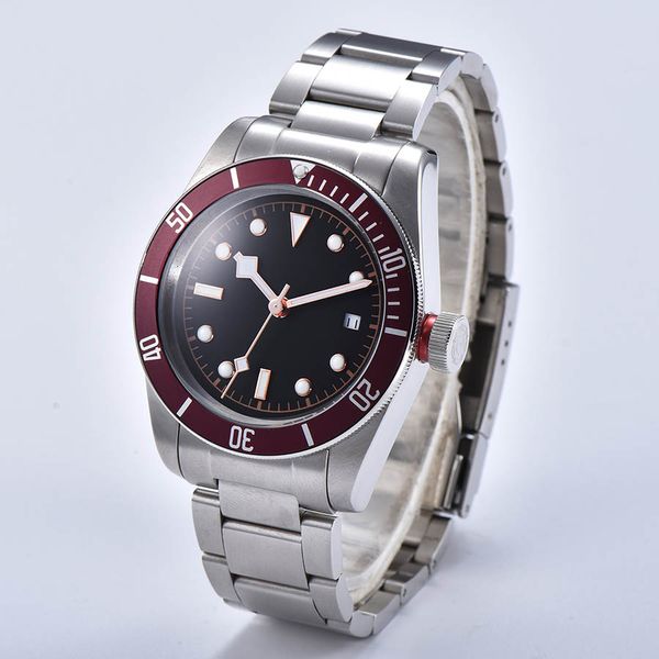 oumashi men's luxury stainless steel mechanical watch calendar luminous sports waterproof watch 41mm dt588, Slivery;brown
oumashi men's luxury stainless steel mechanical watch calendar luminous sports waterproof watch 41mm dt588, Slivery;brown