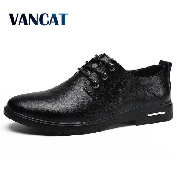 2020 new spring autumn leather men shoes fashion casual shoes lace-up loafers oxford wedding dress big size 38-47, Black
2020 new spring autumn leather men shoes fashion casual shoes lace-up loafers oxford wedding dress big size 38-47, Black