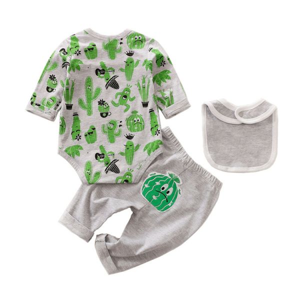 3pcs newborn kid cactus clothes jumpsuit romper bodysuit pants outfits 0-24m, White
3pcs newborn kid cactus clothes jumpsuit romper bodysuit pants outfits 0-24m, White
