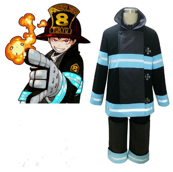 fire force cosplay 2019 no shouboutai fire soldier costume black gray full set, Black;red
fire force cosplay 2019 no shouboutai fire soldier costume black gray full set, Black;red