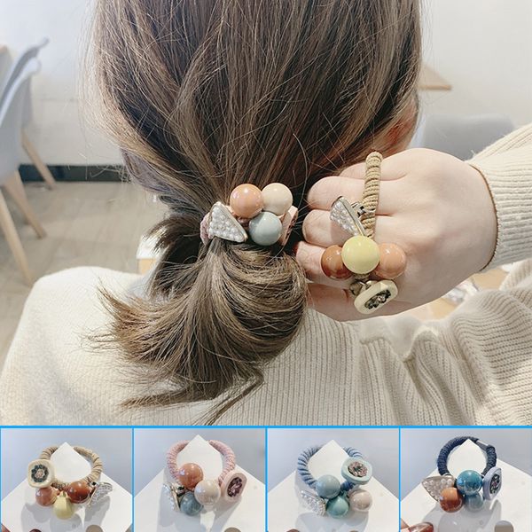 women lady girl hair band ponytail loop holder rope simple stretchy decoration k2, Slivery;white
women lady girl hair band ponytail loop holder rope simple stretchy decoration k2, Slivery;white