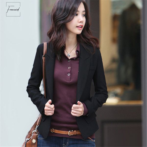 autumn winter blazers short sleeve slim women single button notched blazers black plus size office lady jacket suit work, White;black
autumn winter blazers short sleeve slim women single button notched blazers black plus size office lady jacket suit work, White;black