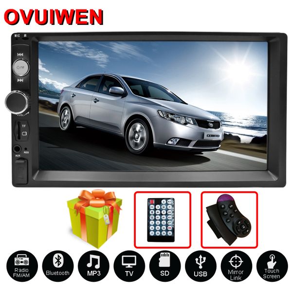 

2 din car radio autoradio 7" hd multimedia player 2din touch screen auto audio car stereo mp5 bluetooth android audio
