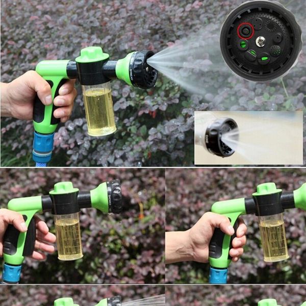green foam water gun high pressure washer car water gun cleaning foam sprayer for car washing plant watering showering pets
green foam water gun high pressure washer car water gun cleaning foam sprayer for car washing plant watering showering pets