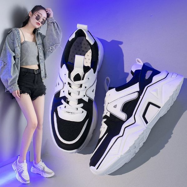 dad shoes women's ins fashion 2019 autumn new style versatile thick bottomed online celebrity panda casual sports autumn shoes s, Black
dad shoes women's ins fashion 2019 autumn new style versatile thick bottomed online celebrity panda casual sports autumn shoes s, Black