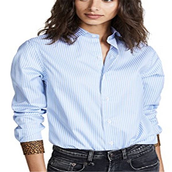 new style women shirt summer office cuff plus size button stripe and leopard patchwork long sleeve shirt fashion 2019, White
new style women shirt summer office cuff plus size button stripe and leopard patchwork long sleeve shirt fashion 2019, White