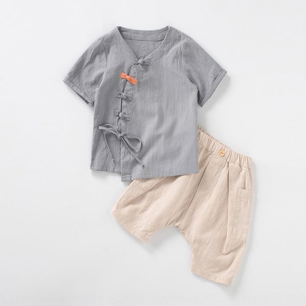 yuuhl cotton and linen suit summer children's shirt children's clothing boys' plate buckle chinese style han clothing short-s
yuuhl cotton and linen suit summer children's shirt children's clothing boys' plate buckle chinese style han clothing short-s