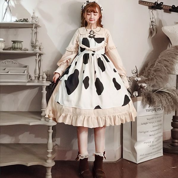 sweet lolita dress cute printing peter pan collar puff sleeve fake two pieces victorian dress kawaii girl gothic lolita loli cos, Black;red
sweet lolita dress cute printing peter pan collar puff sleeve fake two pieces victorian dress kawaii girl gothic lolita loli cos, Black;red
