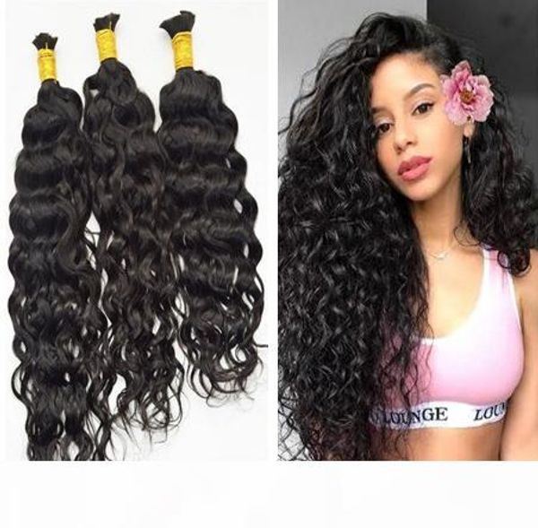 grade 9a micro mini braiding hair brazilian bulk hair for braiding 3pcs lot 100% human wet and wavy brazilian braiding hair, Black
grade 9a micro mini braiding hair brazilian bulk hair for braiding 3pcs lot 100% human wet and wavy brazilian braiding hair, Black