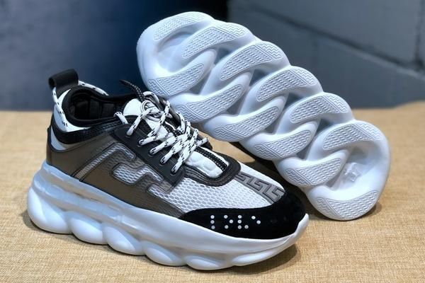 chain reaction 6cm medusa shoes rp link-embossed sole sneakers trainer non-slip casual for men women fabrics casual shoes, Black
chain reaction 6cm medusa shoes rp link-embossed sole sneakers trainer non-slip casual for men women fabrics casual shoes, Black