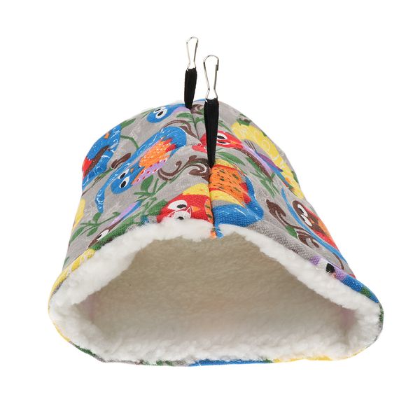 parrot bird hammock hanging cave cage plush happy hut tent bed toy for mice rats chinchilla
parrot bird hammock hanging cave cage plush happy hut tent bed toy for mice rats chinchilla