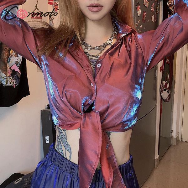 conmoto fashion shiny shirt women crop and blouse mujer female long sleeve bow knot shirt 2019 ladies short blouse, White
conmoto fashion shiny shirt women crop and blouse mujer female long sleeve bow knot shirt 2019 ladies short blouse, White