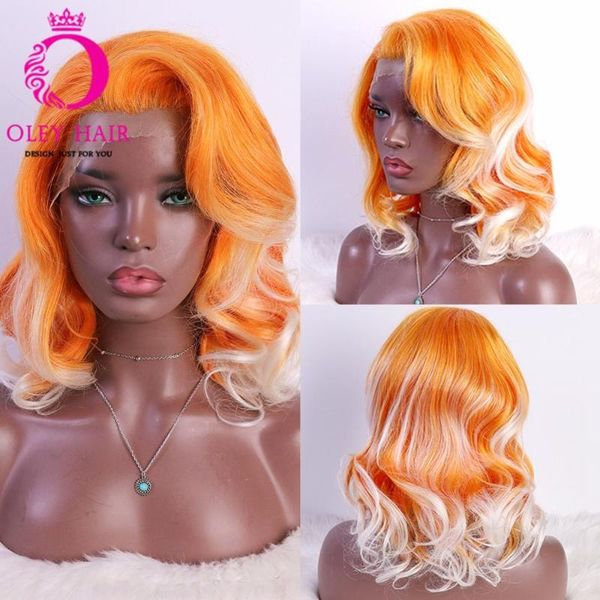 oley heat resistant ombre synthetic lace front wig glueless orange white short wig fashion wavy cosplay wigs for black women
oley heat resistant ombre synthetic lace front wig glueless orange white short wig fashion wavy cosplay wigs for black women