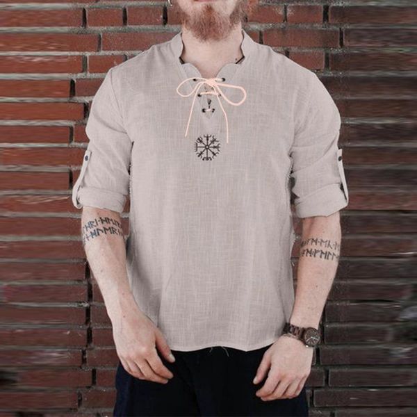 men's shirts summer linen blouse male retro new style fashionable personality pure long sleeve mens shirts, White;black
men's shirts summer linen blouse male retro new style fashionable personality pure long sleeve mens shirts, White;black