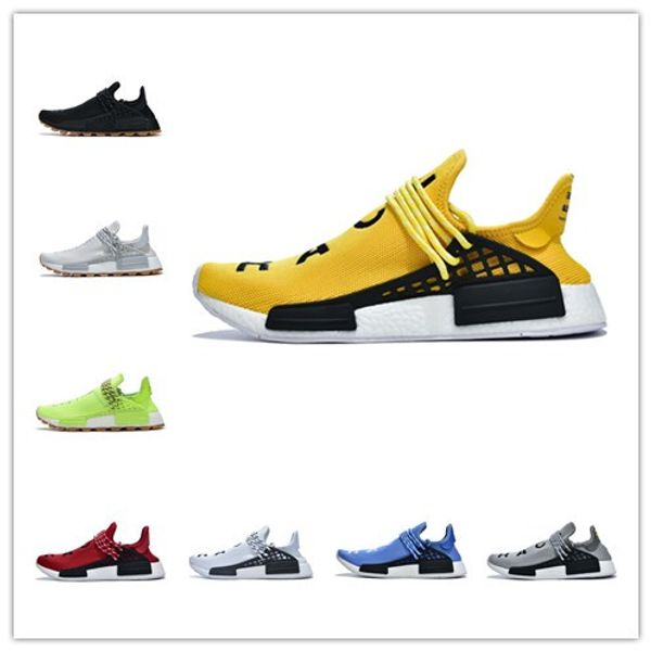 2019 race mens running shoes pharrell williams sample yellow core black sport designer shoes women sneakers outdoor sports shoes 36-45
2019 race mens running shoes pharrell williams sample yellow core black sport designer shoes women sneakers outdoor sports shoes 36-45