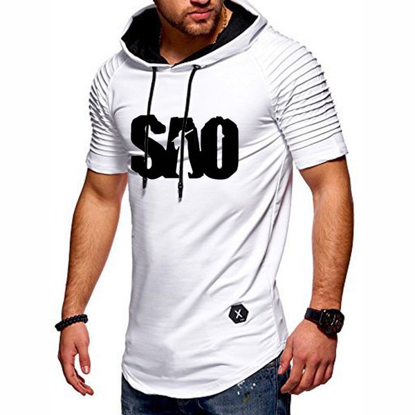 new 2020 summer men t-shirt for anime sword art online sao mens short sleeve hooded fashion casual cotton slim fit male t-shirtt
new 2020 summer men t-shirt for anime sword art online sao mens short sleeve hooded fashion casual cotton slim fit male t-shirtt