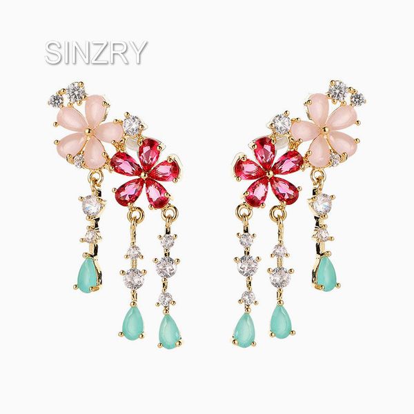 sinzry elegant korean stylish sweety flower tassel drop earrings creative girl earring for women brincos bijoux, Silver
sinzry elegant korean stylish sweety flower tassel drop earrings creative girl earring for women brincos bijoux, Silver