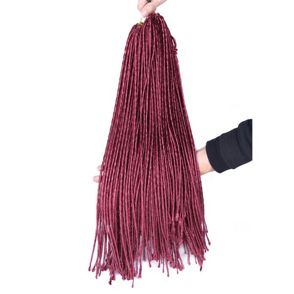 lans 20 inch synthetic dreadlocs crochet braids hair extension 100g/pcs crochet goddess locs afro braiding ls35, Black
lans 20 inch synthetic dreadlocs crochet braids hair extension 100g/pcs crochet goddess locs afro braiding ls35, Black
