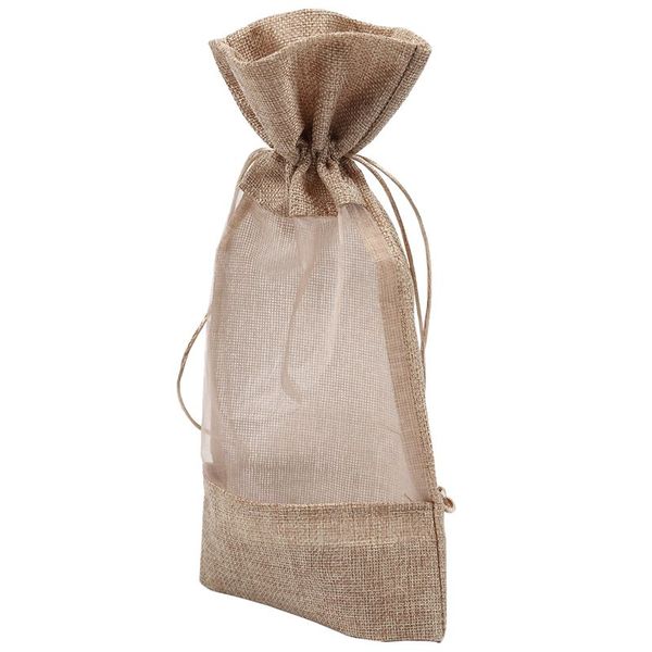 10pcs jute burlap wine bags 5.5x11.7inch reusable red wine bag with drawstring wine gift bags champagne bottle bags for wedding
10pcs jute burlap wine bags 5.5x11.7inch reusable red wine bag with drawstring wine gift bags champagne bottle bags for wedding