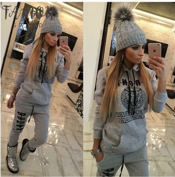 ladies costumes tracksuits hoodies sweatshirt long pants sportwear new women pants 2 piece set drop shipping, White
ladies costumes tracksuits hoodies sweatshirt long pants sportwear new women pants 2 piece set drop shipping, White