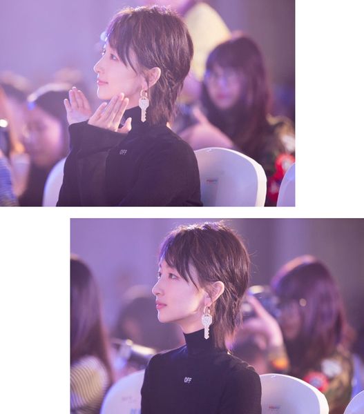 zhou dongyus same earrings exaggerated key tang yixin star personality korean creative tide temperament interesting eardrops, Golden;silver
zhou dongyus same earrings exaggerated key tang yixin star personality korean creative tide temperament interesting eardrops, Golden;silver