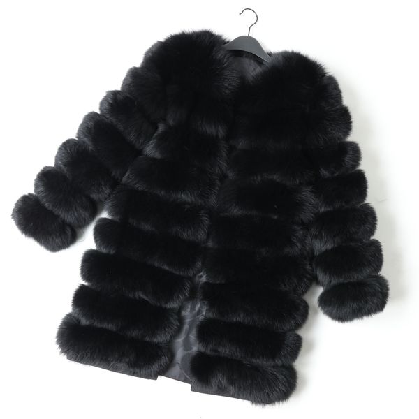 women's fur fashion new style real fox coat slim round neck winter natural jacket coat vest girl leather t200104, Black
women's fur fashion new style real fox coat slim round neck winter natural jacket coat vest girl leather t200104, Black